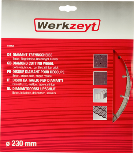 Con:p diamantslijpschijf beton 230mm - b23125