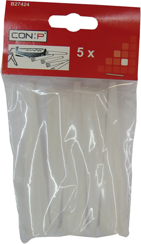 Con:p vervang tuitjes kitkokers o.a voor silicone 5st - b27424