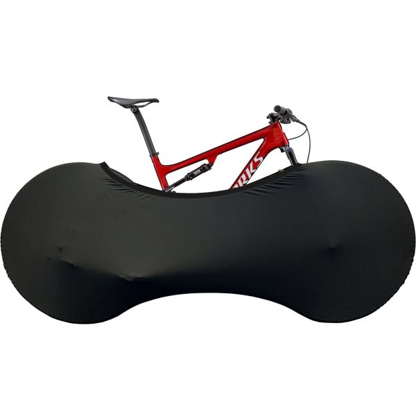 Ds covers wiel fietssok stretch-fit zwart