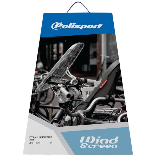 Pare-brise Polisport - support de guidon universel
