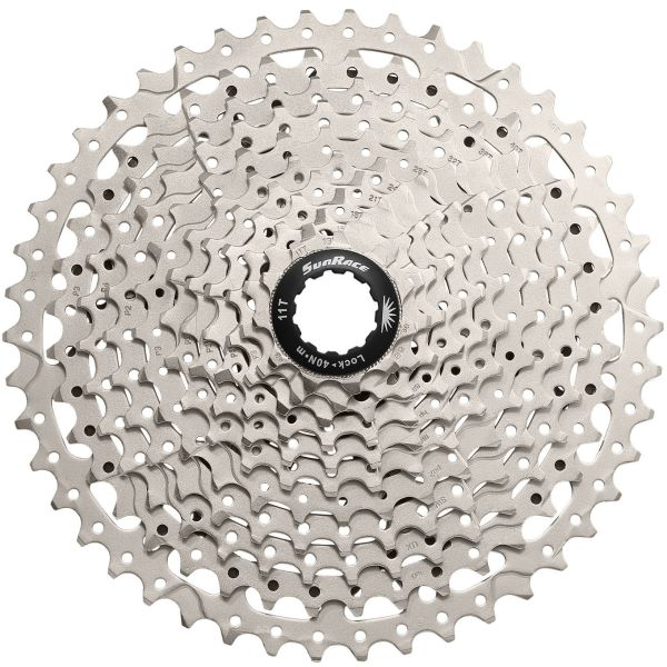 SunRace csms8 cassette 11 speed 11-46t. zilver in doos