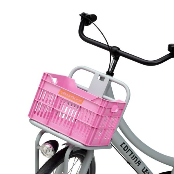 Dutchperfect urban proof krat 15l bright pink 30x23x19