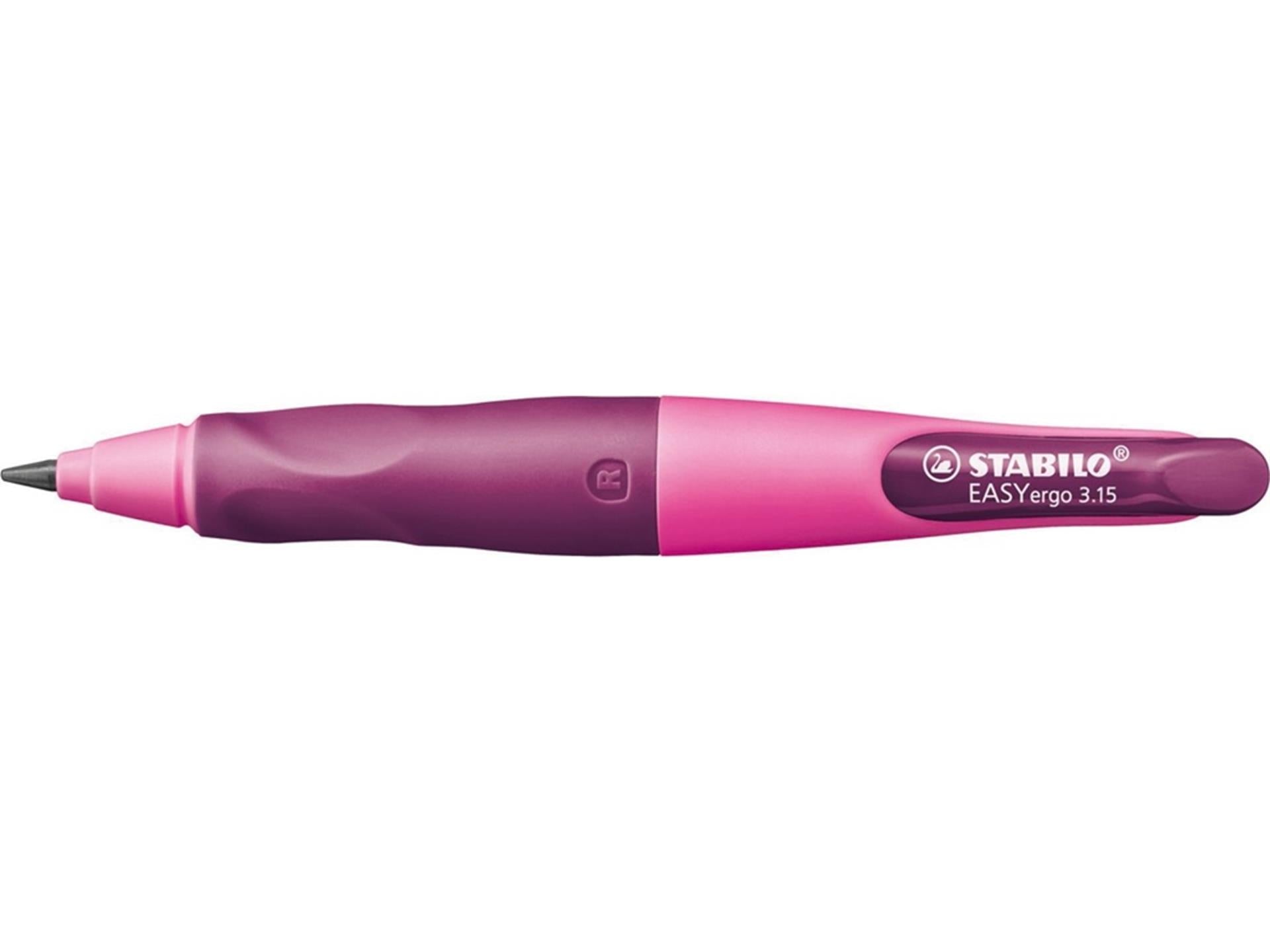 Stabilo easyergo 3.15 - ergonomisch vulpotlood - rechtshandig - roze