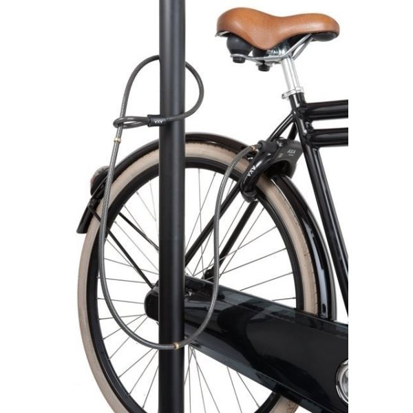 AXA RLD 180 12 Fiets Kabelslot - Zwart