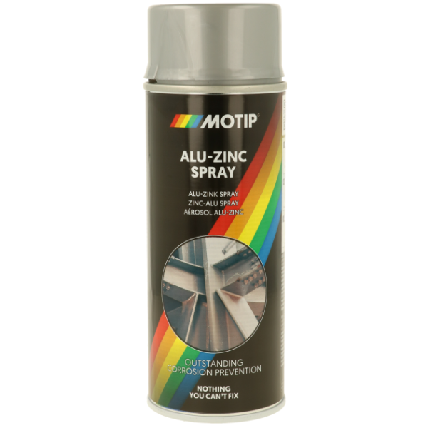 Zink aluminium spray, 400 ml. Motip