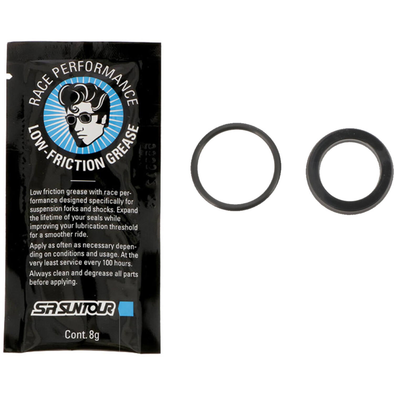 Srsuntour sr suntour - service kit lucht afdichting voor alle ø 32mm verende vorken fka121-03