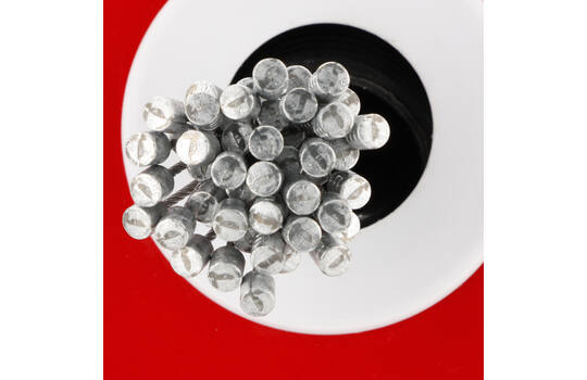 Trivio - doos 50 stuks binnenkabels shift lengte=2 250mm 7×7 draads rvs slick ø1,1mm met n-nippel ø4×4