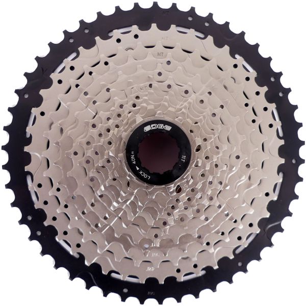 Edge cassette 12 speed csm9012 11-52t - zilver zwart
