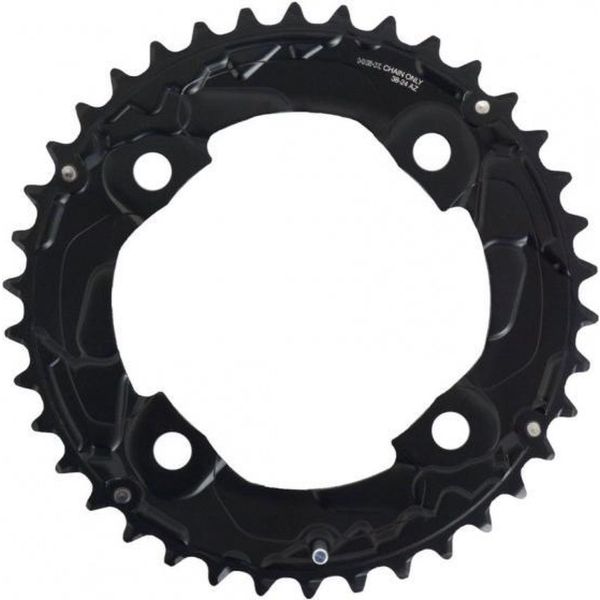 Shimano kettingblad Deore 10V 38T Y1RP98080 M617 zwart