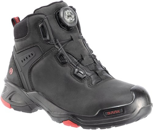 Baak braxton boa 6642 s3 | zwart rood | maat 38 - 4031783001324