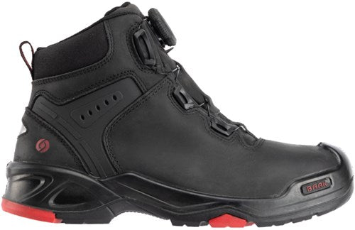 Baak braxton boa 6642 s3 | zwart rood | maat 41 - 4031783001355