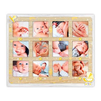 Babyfoto multilijst VG626 Antonio 12x6x6 cm
