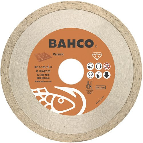 Bahco slijpschijf | diamant | voor keramiek en tegels | 115 x 2.0 x 22.23 mm - 3917-115-7s-c