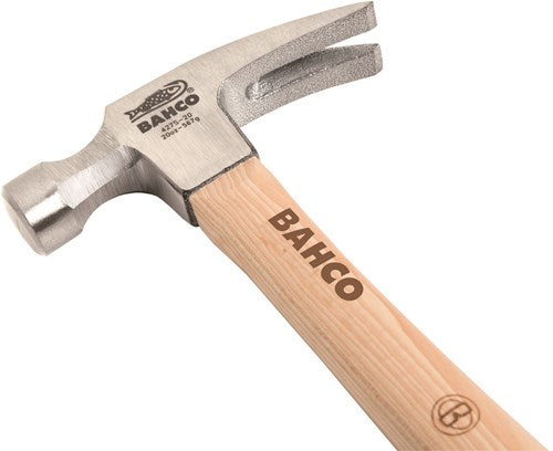 Bahco klauwhamer | hickoryhouten handgreep | rechte klauw | 32 mm | 570 g | 20oz - 427s-20
