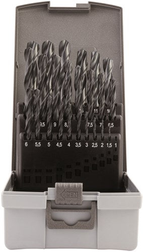 Bahco hss-r borenset voor metaal | 25-delig - 4515-set-25