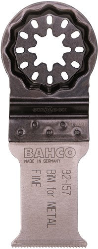 Bahco multitool-zaagblad | bimetaal | standaardvorm | voor fijn zagen in metaal | 30 mm x 50 mm x 97 mm - 92-157-1p