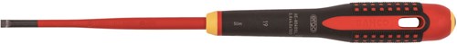 Bahco schroevendraaier ergo™ | geïsoleerd | vde | driecomponentengreep | smal blad | gleuf | 0.6 mm x 3.5 mm x 100 mm - be-8230sl