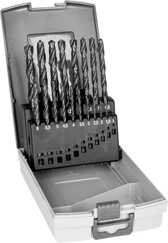 Bahco hss-r borenset voor metaal | 4515-set-19 - 19-delig