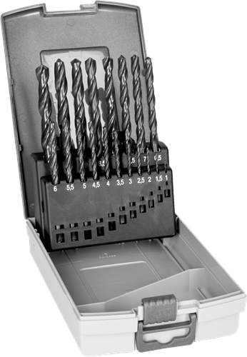 Bahco hss-r borenset voor metaal | 4515-set-19 - 19-delig