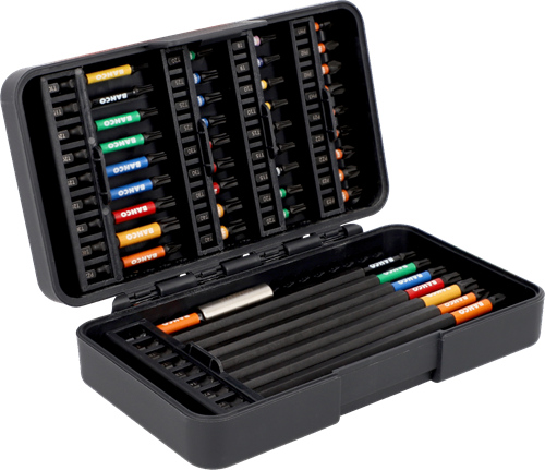 Bahco impact bits set | 44-delig - 66im 44c-1