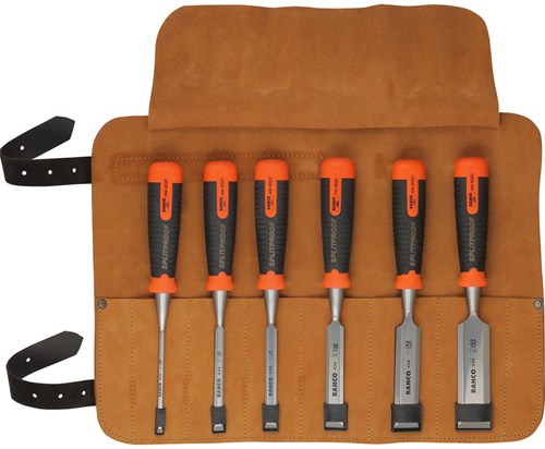 Bahco professionele steekbeitelset | ergo | 434-s6-lr - 6-delig
