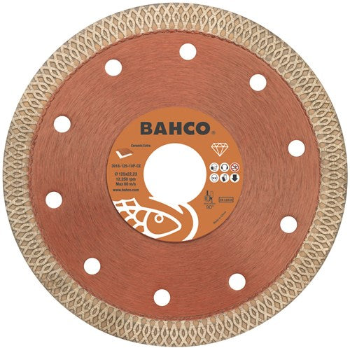 Bahco slijpschijf | diamant | voor keramiek en tegels | 115 x 2.0 x 22.23 mm - 3917-115-7s-c