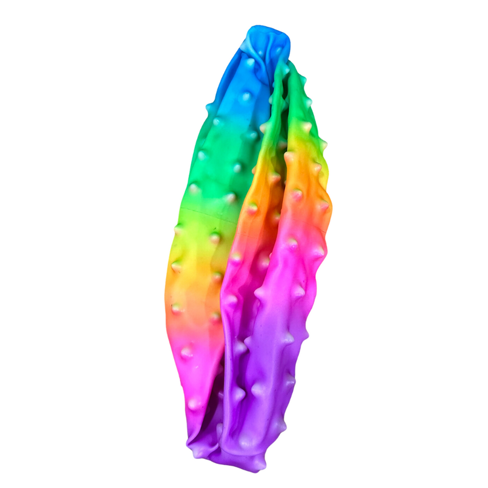 Summerplay bal spiky rainbow 20cm kunststof