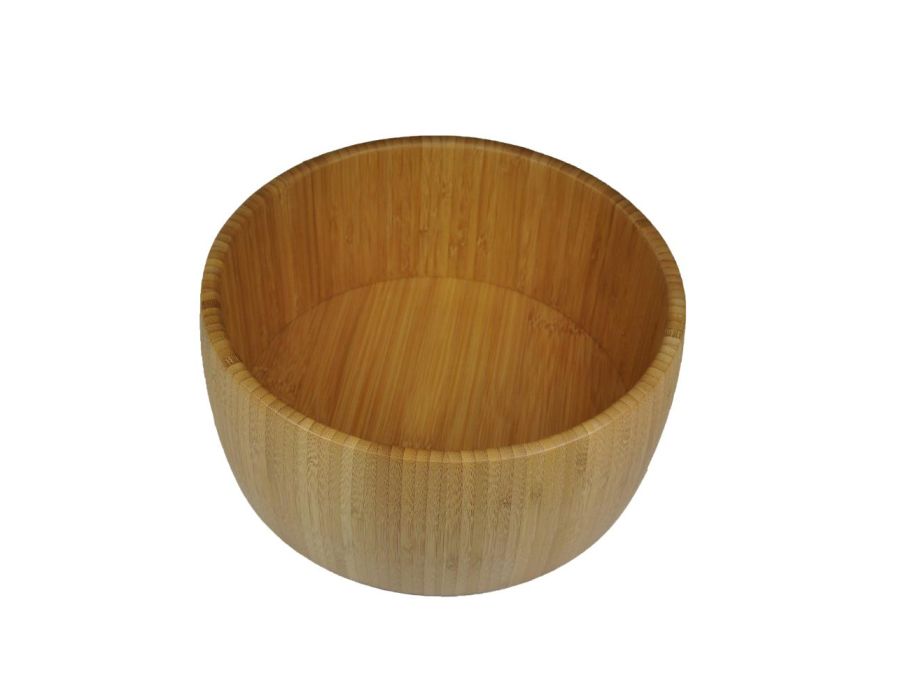 Puntvirgule ronde slakom uit bamboe ø 25cm h 11cm