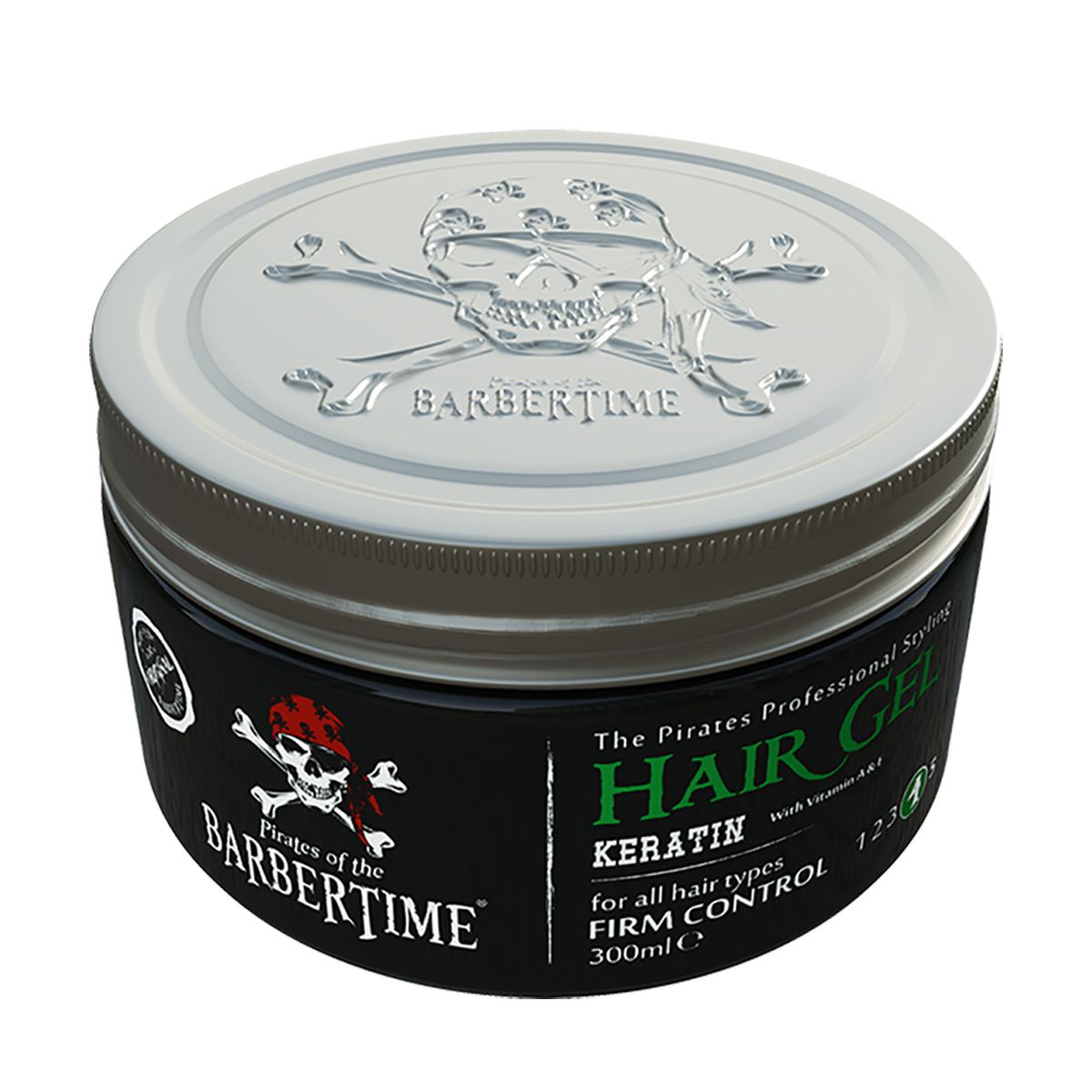 Barbertime haargel keratine 300ml