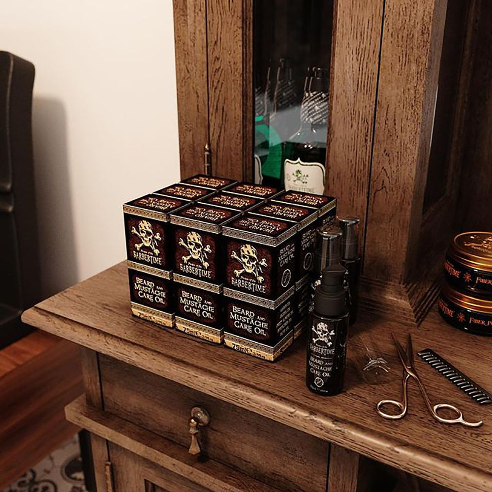 Barbertime baard snor olie 75ml