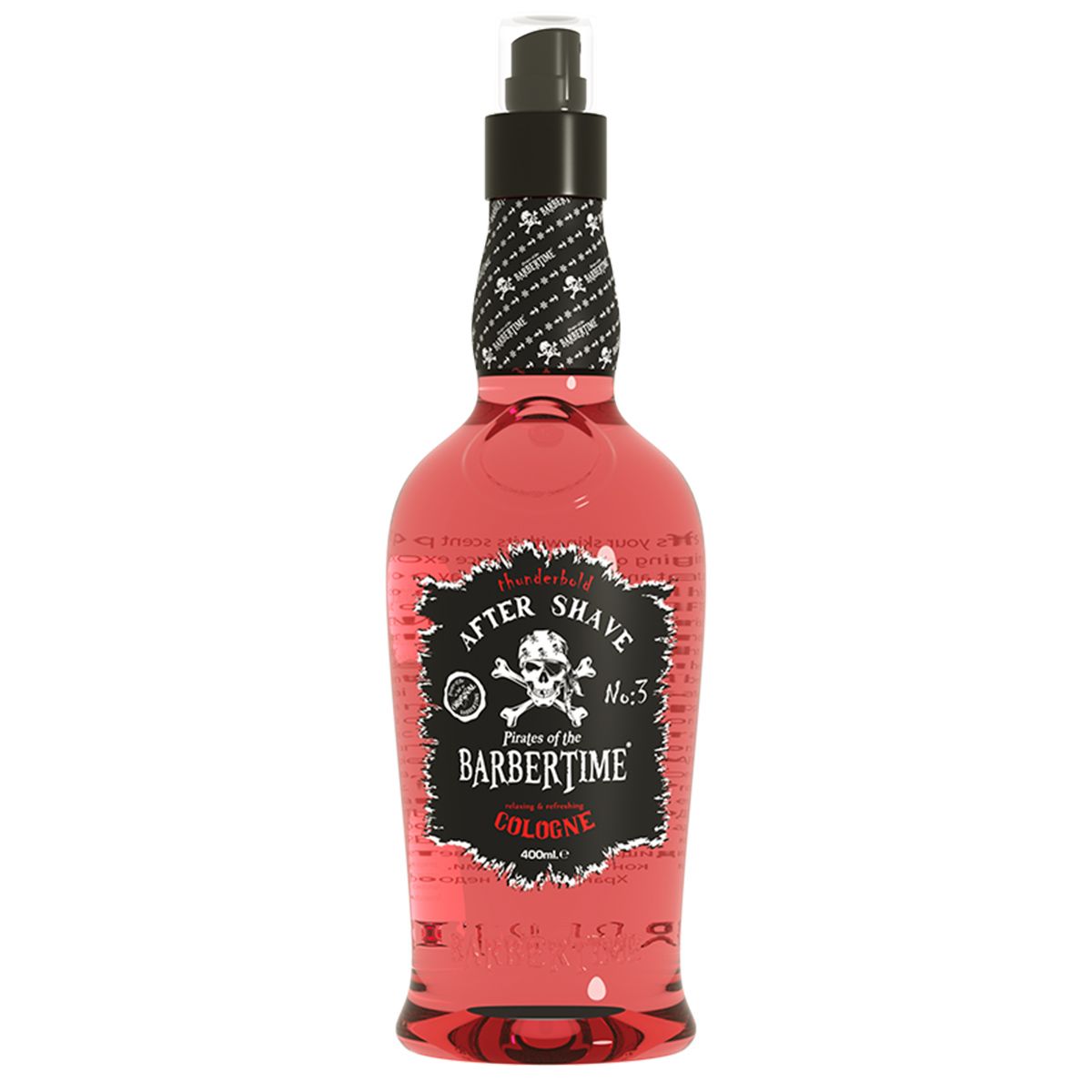 Barbertime aftershave cologne thunderbolt nr. 3 400 ml