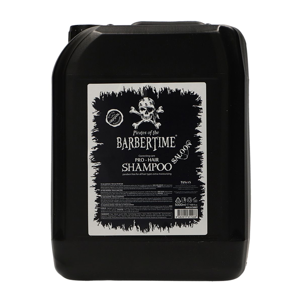Barbertime pro haarshampoo 5000ml