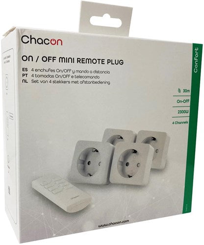 Enzo basisset draadloos schakelen 4x ontvangers+ab - 6950020