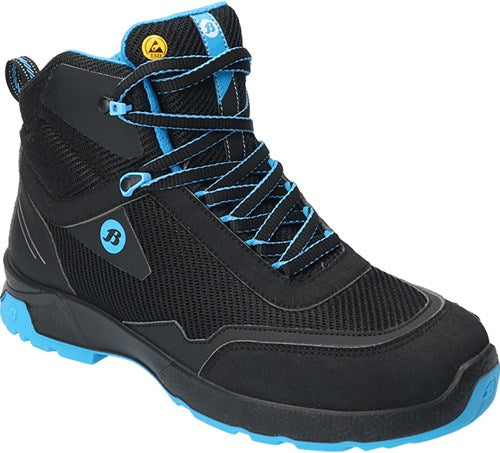 Bata werkschoen summ one hoog s3 | zwart blauw | maat 38 - 00.017.139.38