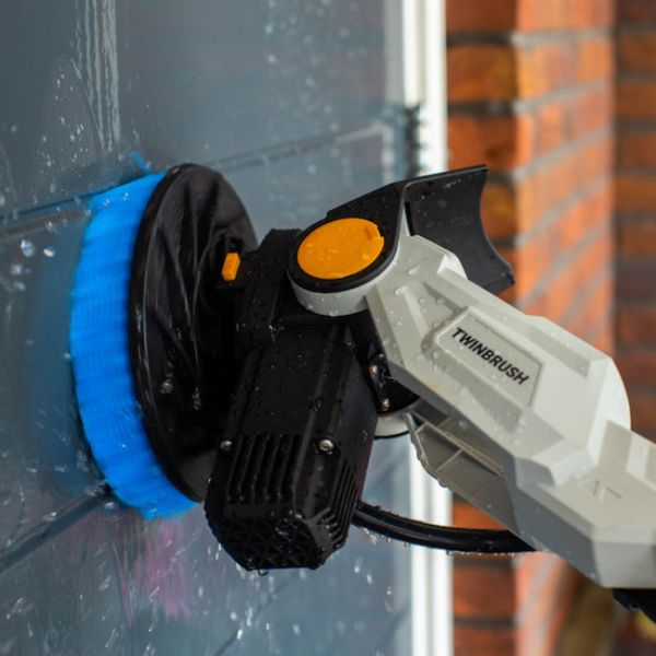 Middelgrote borstel voor Twin Brush (blauw).