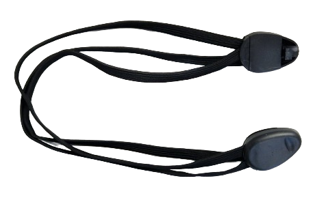snelbinders triobinder 28 inch elastaan ​​zwart 65 cm