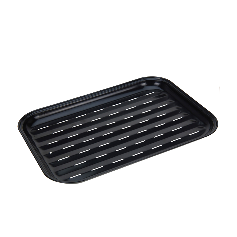 Bbq barbecue grillplaat 34x24x2cm