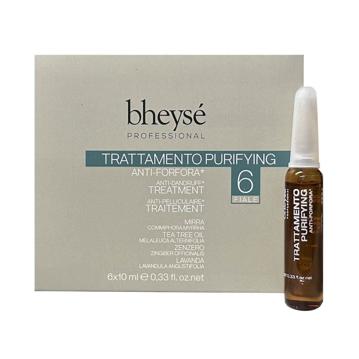 Bheysé zuiverende anti-roos behandeling 6x10ml