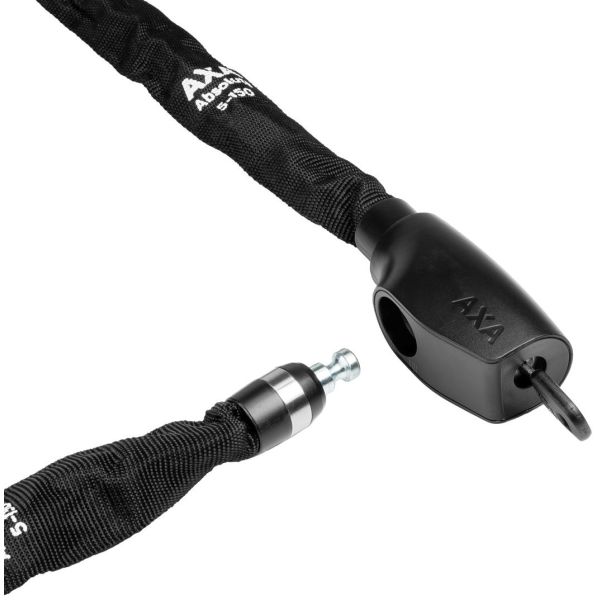 Axa slot ketting absolute 5-150 zwart safety index 7