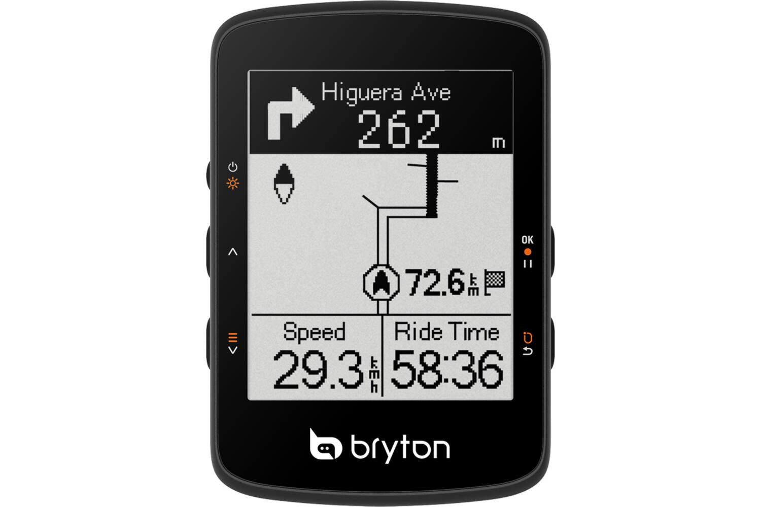 Bryton - rider 460 e fietscomputer gps