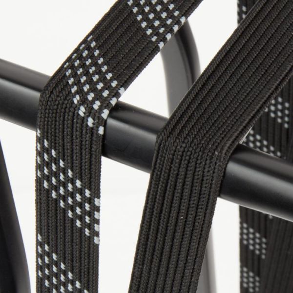 Widek b.v. Widek safety strap SUV steel hook 54cm black grey