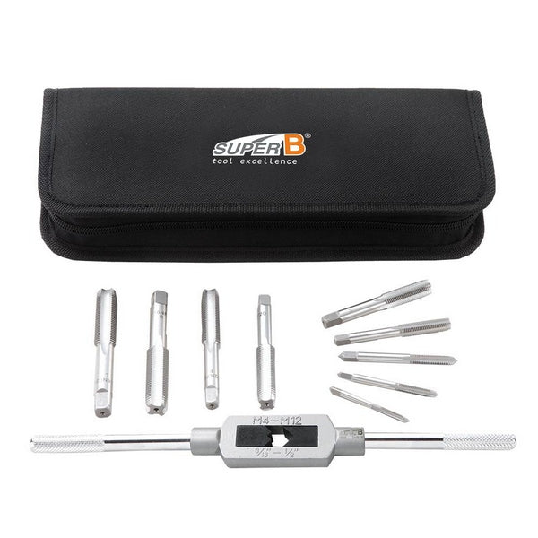 Schitterende super b tb-19000 set tappen voor frame en pedalen in luxe etui