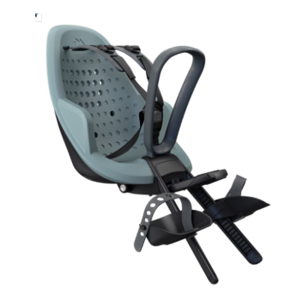 Thule yepp 2 mini - fietsstoeltje - voorzitje - mid blue