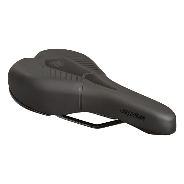 Zadel Performance 266 x 144 mm zacht - zwart