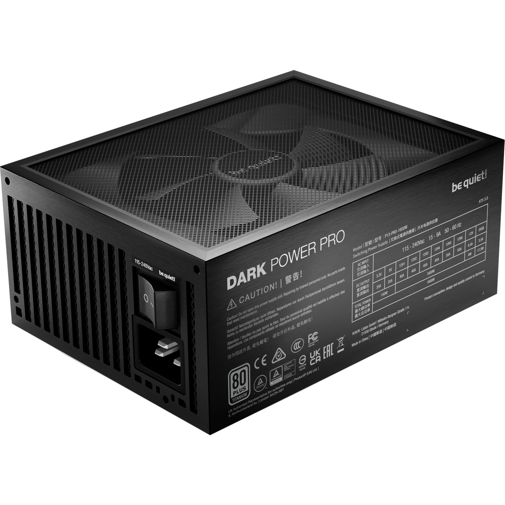 Wees stil! Wees stil! Dark 13, 1600W