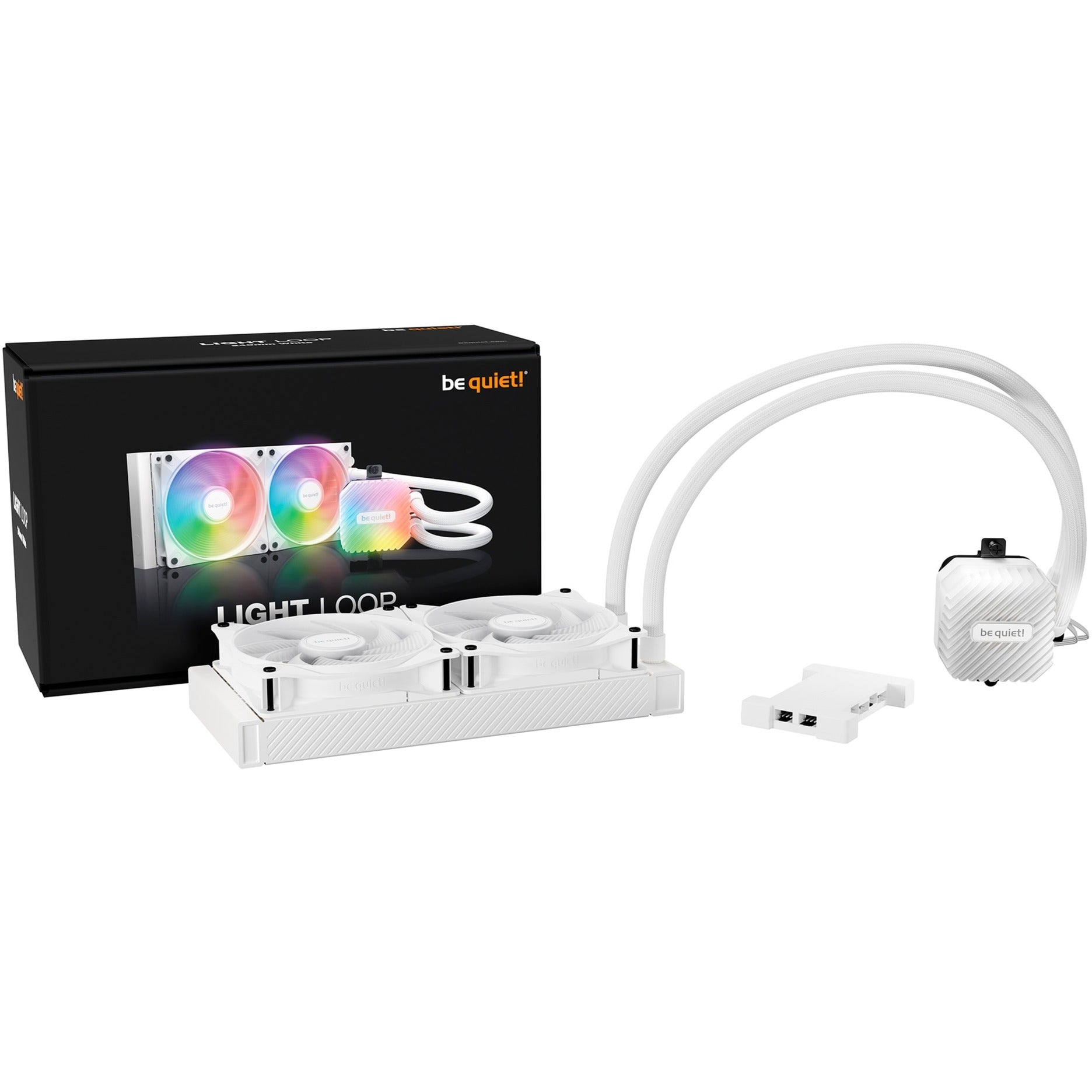 Wees stil! Light Loop 240mm wit ARGB