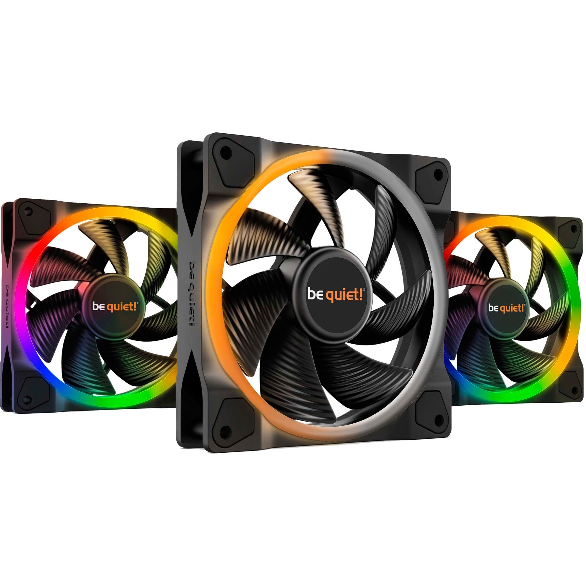 Wees stil! Wees stil! Licht PWM 120 mm Triple Pack