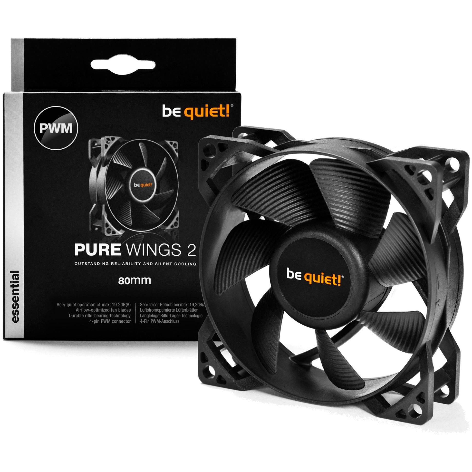 Wees stil! Wees stil! Pure 2 PWM 80mm