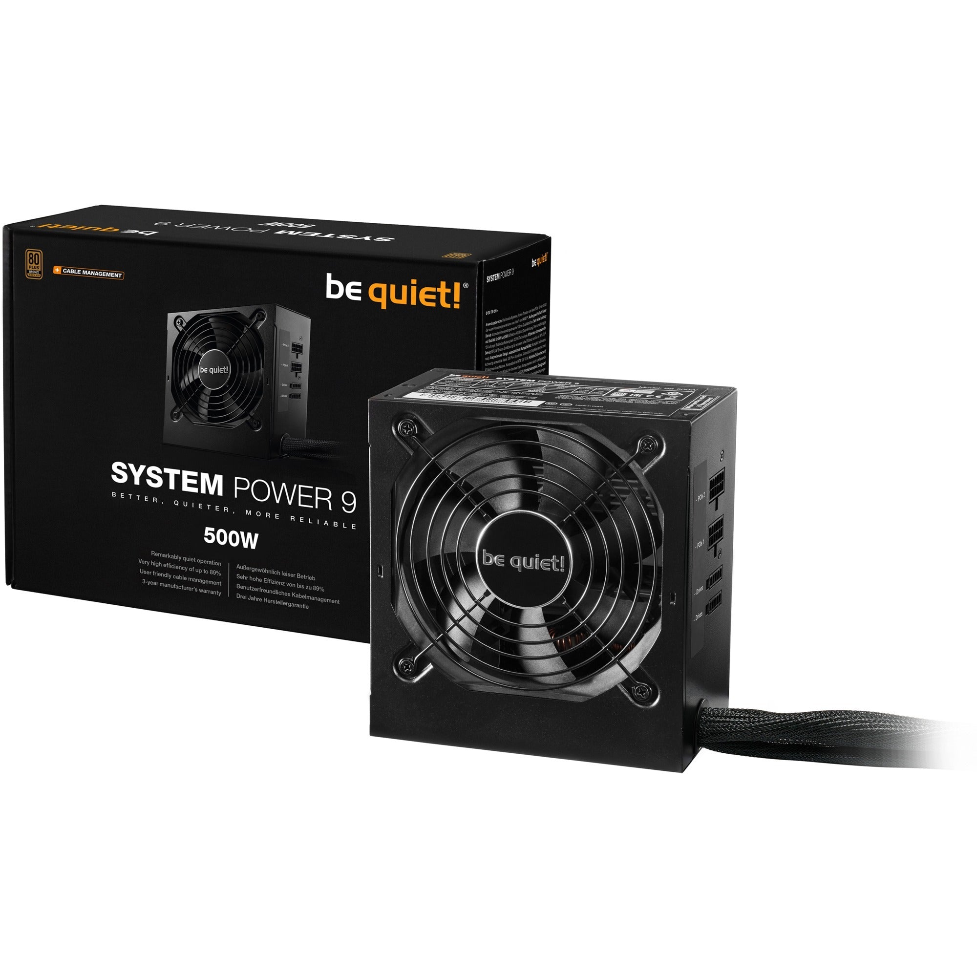 Wees stil! Wees stil! Systeem 9 CM 500W