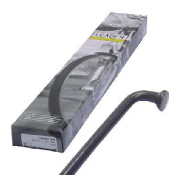 Sapim spaken 262-14 leader ø2.00 mm fg 2,3 - zwart (100 stuks)
